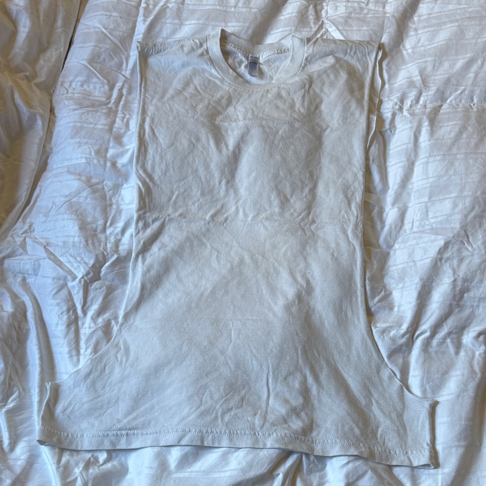 American Apparel White Men's Tank Top